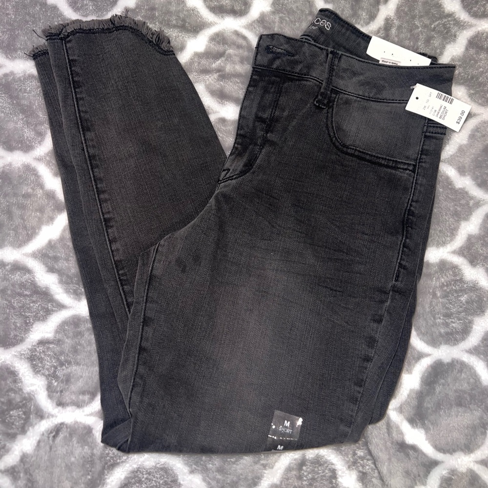 Maurices Charcoal Ankle Jeans